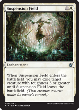 Suspension Field - Khans of Tarkir Spoiler