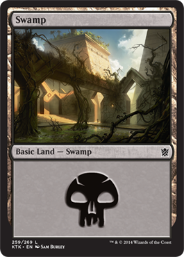 Swamp 2 - Khans of Tarkir Spoiler