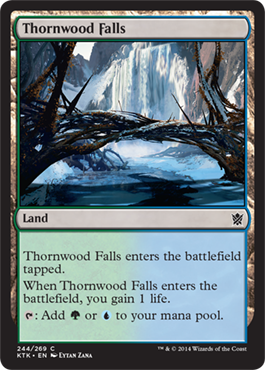 Thornwood Falls - Khans of Tarkir Spoiler