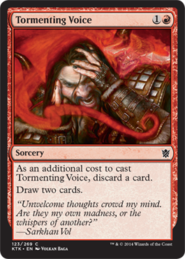 Tormenting Voice - Khans of Tarkir Spoiler