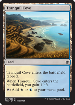 Tranquil Cove - Khans of Tarkir Spoiler