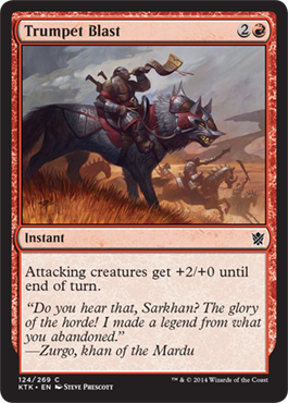 Trumpet Blast - Khans of Tarkir Spoiler