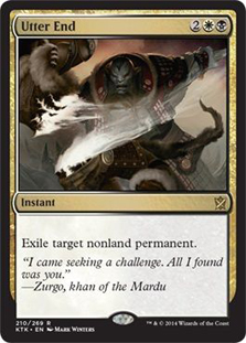 Utter End - Khans of Tarkir Visual Spoilers