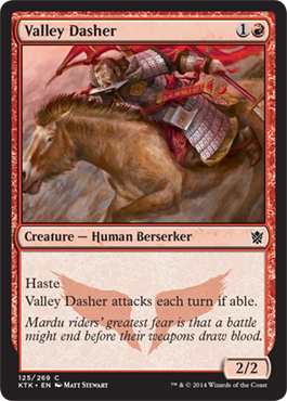 Valley Dasher - Khans of Tarkir Spoiler