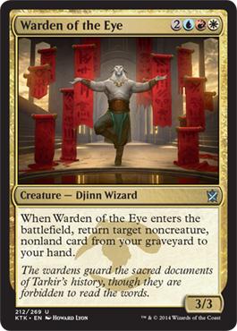 Warden of the Eye - Khans of Tarkir Spoiler