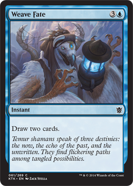 Weave Fate - Khans of Tarkir Spoiler