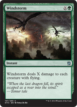 Windstorm - Khans of Tarkir Spoiler