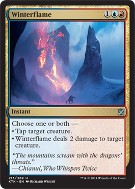 Winterflame - Khans of Tarkir Spoiler