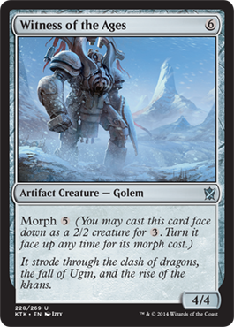 Witnes of the Ages - Khans of Tarkir Spoiler