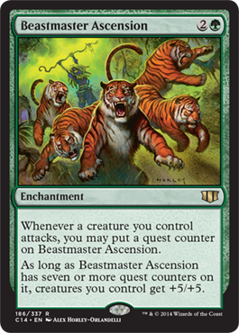 Beastmaster Ascension - Commander 2014 Spoiler