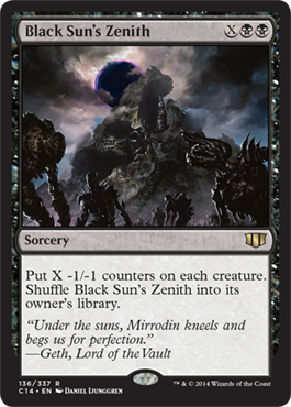 Black Sun’s Zenith - Commander 2014 Spoiler