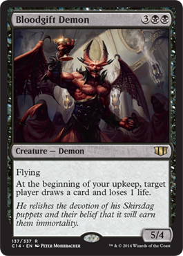 Bloodgift Demon - Commander 2014 Spoiler