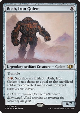 Bosh, Iron Golem - Commander 2014 Spoiler