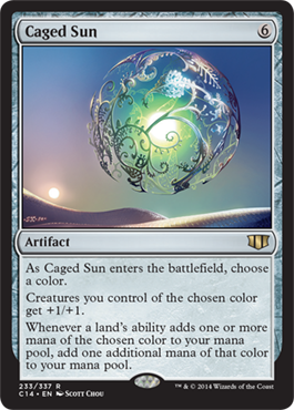 Caged Sun - Commander 2014 Spoiler