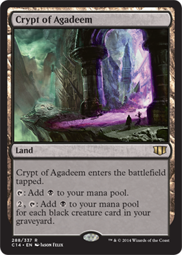 Crypt of Agadeem - Commander 2014 Spoiler