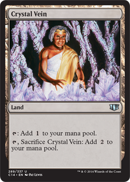 Crystal Vein - Commander 2014 Spoiler