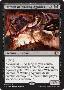 Demon of Wailing Agonies - Commander 2014 Spoiler