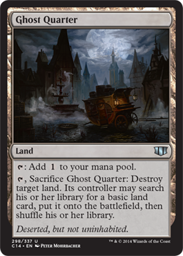 Ghost Quarter - Commander 2014 Spoiler