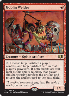 Goblin Welder - Commander 2014 Spoiler