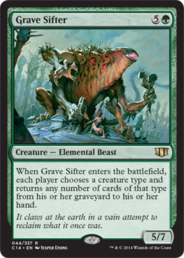 Grave Sifter - Commander 2014 Spoiler