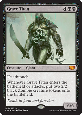 Grave Titan - Commander 2014 Spoiler