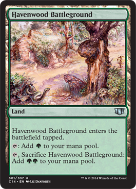 Havenwood Battleground - Commander 2014 Spoiler