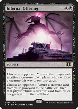 Infernal Offering - Commander 2014 Visual Spoiler