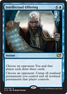 Intellectual Offering - Commander 2014 Spoiler