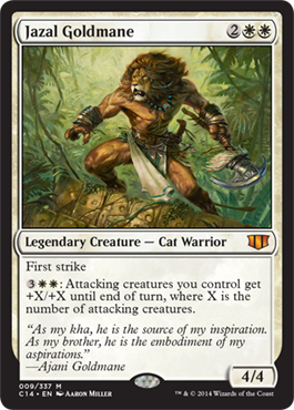 Jazal Goldmane - Commander 2014 Visual Spoiler