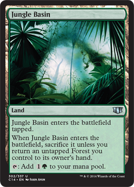 Jungle Basin - Commander 2014 Spoiler