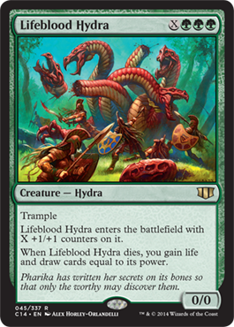Lifeblood Hydra - Commander 2014 Spoiler