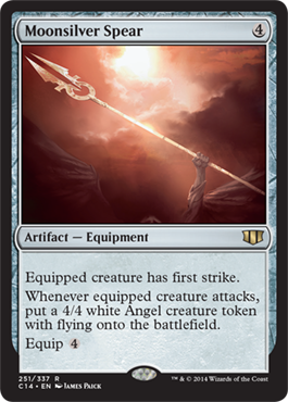 Moonsilver Spear - Commander 2014 Spoiler