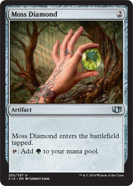 Moss Diamond - Commander 2014 Spoiler
