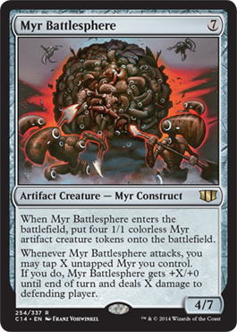 Myr Battlesphere - Commander 2014 Spoiler