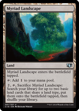 Myriad Landscape - Commander 2014 Visual Spoiler