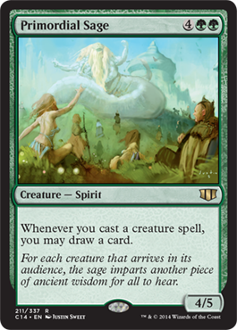 Primordial Sage - Commander 2014 Spoiler