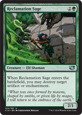 Reclamation Sage - Commander 2014 Spoiler