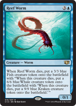Reef Worm - Commander 2014 Spoiler