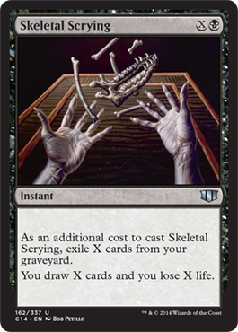 Skeletal Scrying - Commander 2014 Spoiler