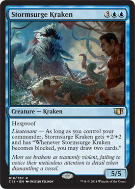 Stormsurge Kraken - Commander 2014 Spoiler