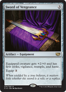 Sword of Vengeance - Commander 2014 Spoiler