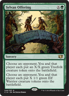 Sylvan Offering - Commander 2014 Spoiler