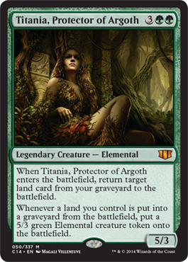 Titania, Protector of Argoth - Commander 2014 Spoiler