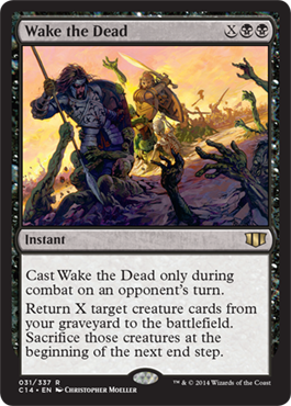 Wake the Dead - Commander 2014 Spoiler