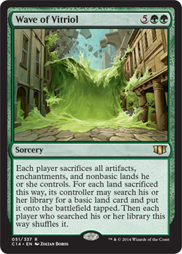 Wave of Vitriol - Commander 2014 Spoiler