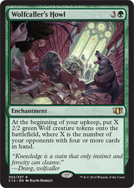 Wolfcaller’s Howl - Commander 2014 Spoiler