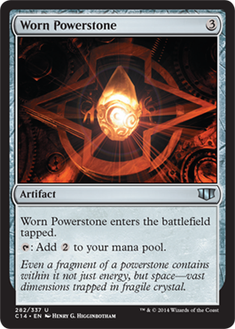 Worn Powerstone - Commander 2014 Spoiler