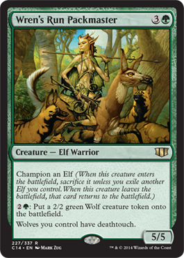 Wren’s Run Packmaster - Commander 2014 Spoiler