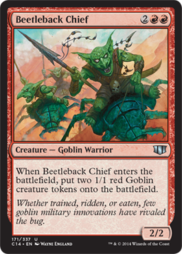 Beetleback Chief - Commander 2014 Spoiler