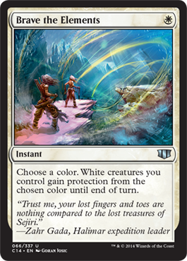 Brave the Elements - Commander 2014 Spoiler